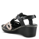 Spring Step SPRING STEP AMUNA T-STRAP SANDALS sandal in black multi with comfortable everyday design