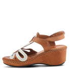 Spring Step SPRING STEP AMUNA T-STRAP SANDALS sandal in camel multi with comfortable everyday design