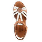 Spring Step SPRING STEP AMUNA T-STRAP SANDALS sandal in camel multi with comfortable everyday design