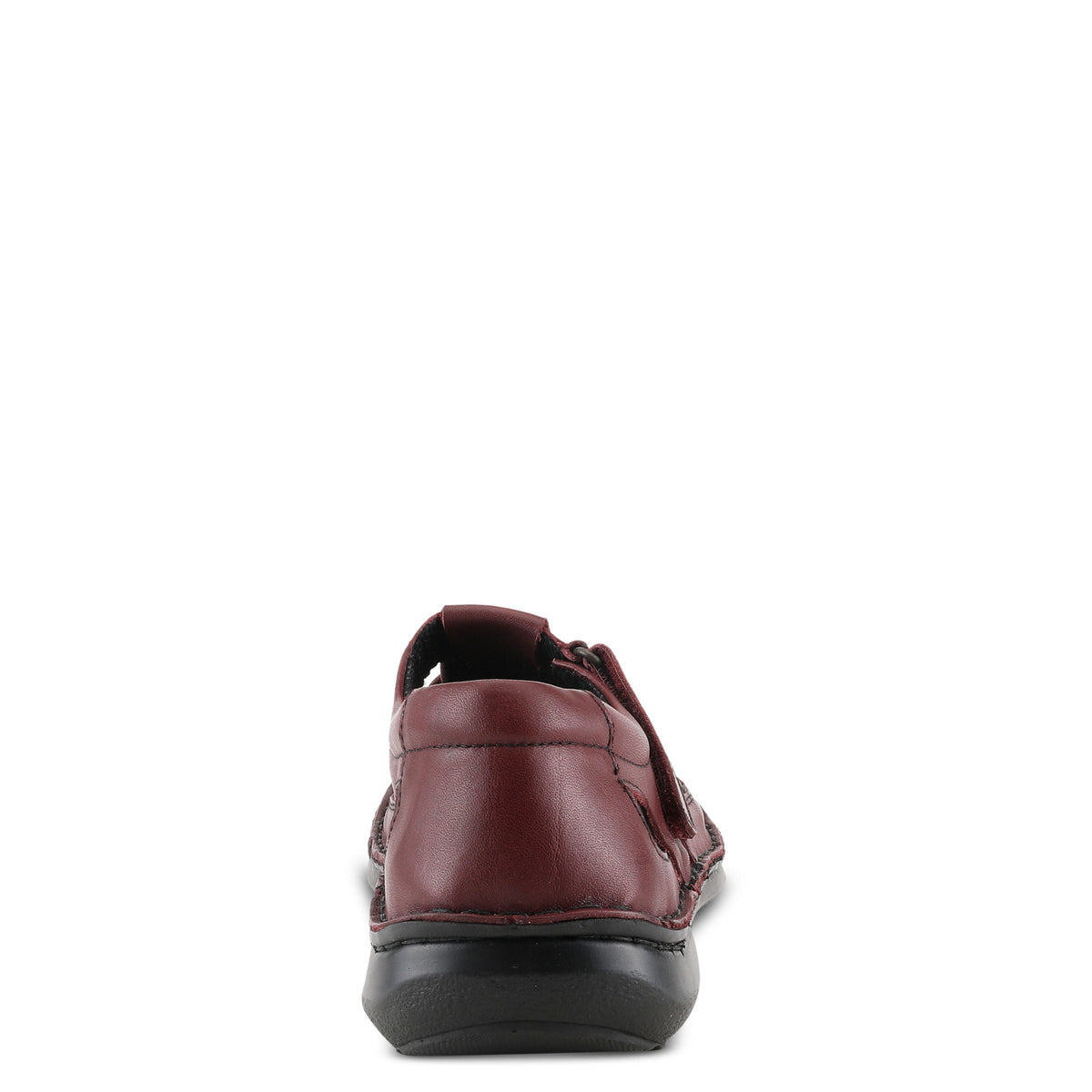Spring Step SPRING STEP MEN ASPENO CLOSED BACK SANDALS sandal in bordeaux with comfortable everyday design