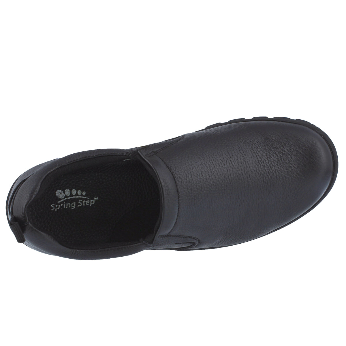 Spring Step Professional Spring Step Professional BECKHAM Men's Shoes work shoe in black with comfortable work design