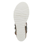 L'Artiste L'Artiste BERYL ANKLE STRAP SANDALS sandal in grey multi with handcrafted leather design