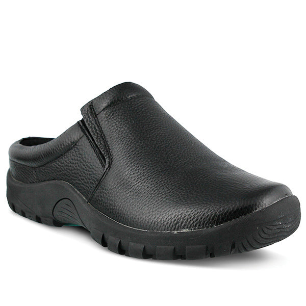 Spring Step Professional Spring Step Professional BLAINE Men's SLIP-ON SHOE slip-on shoe in black with slip-resistant outsole