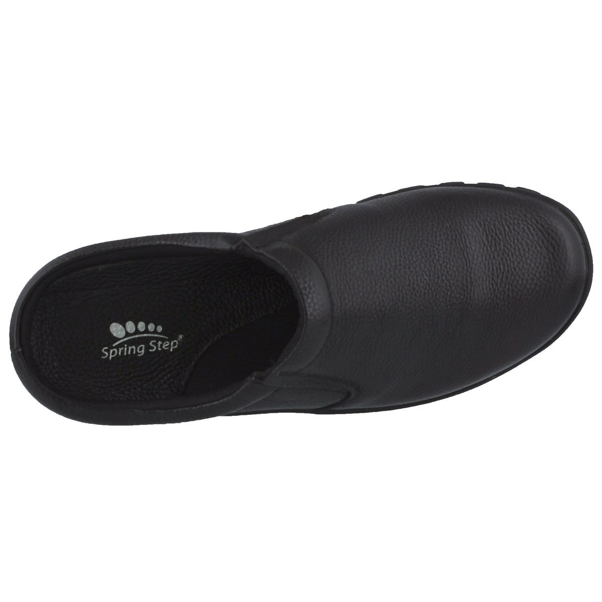 Spring Step Professional Spring Step Professional BLAINE Men's SLIP-ON SHOE slip-on shoe in black with slip-resistant outsole