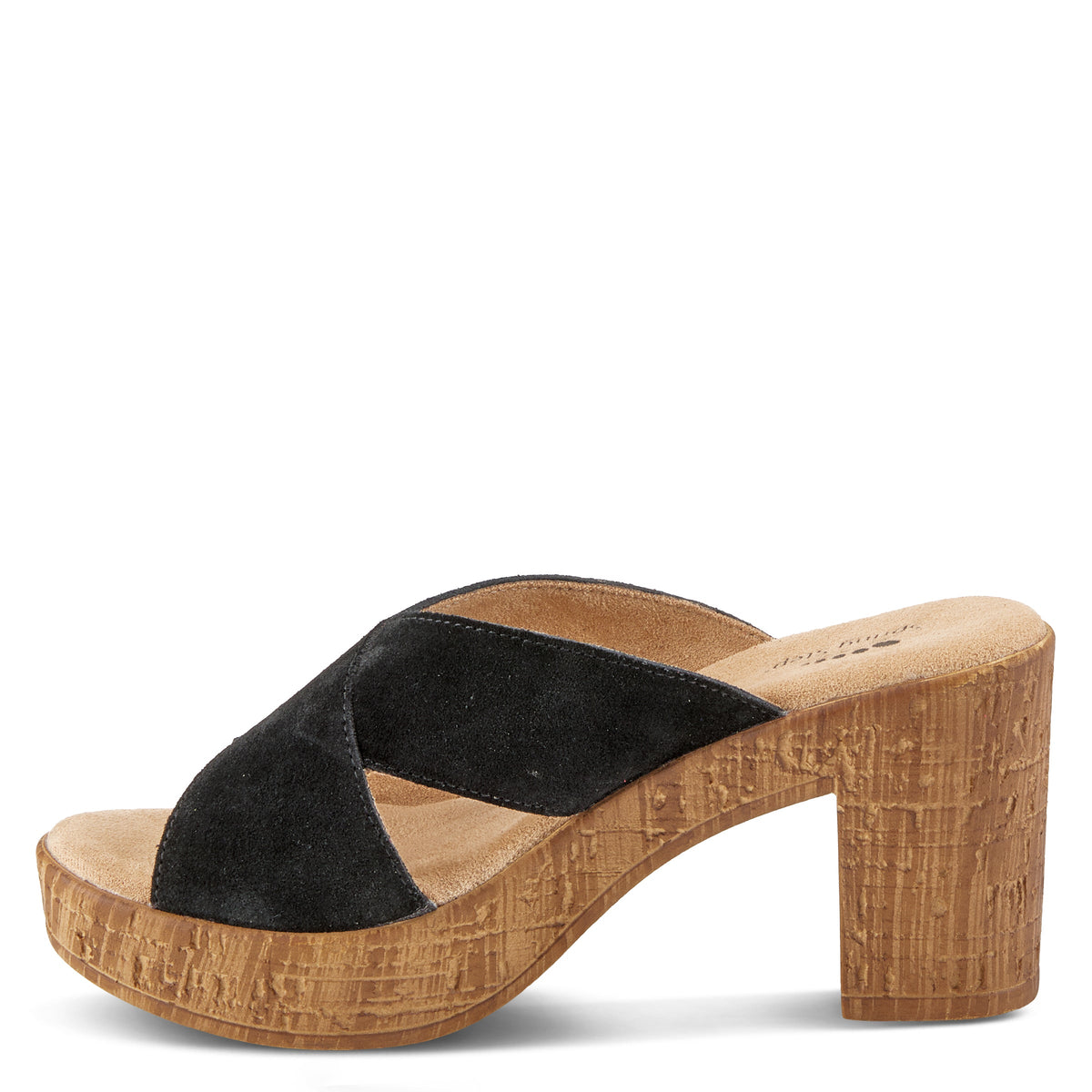 Spring Step SPRING STEP BLANCHAR SANDALS sandal in tan suede with comfortable everyday design