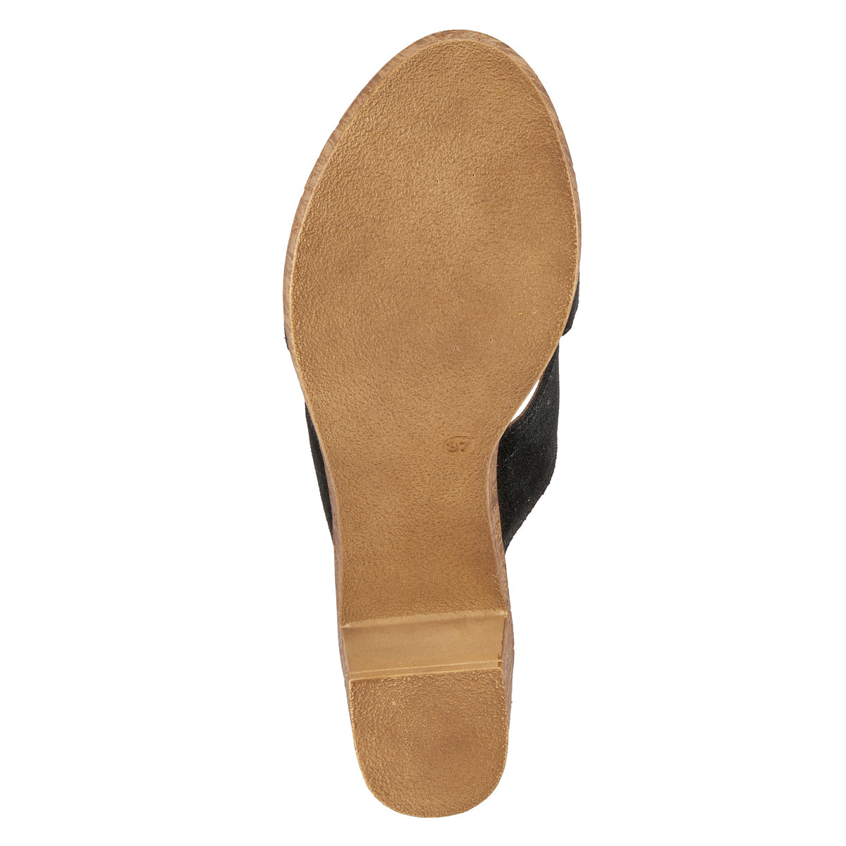 Spring Step SPRING STEP BLANCHAR SANDALS sandal in black suede with comfortable everyday design