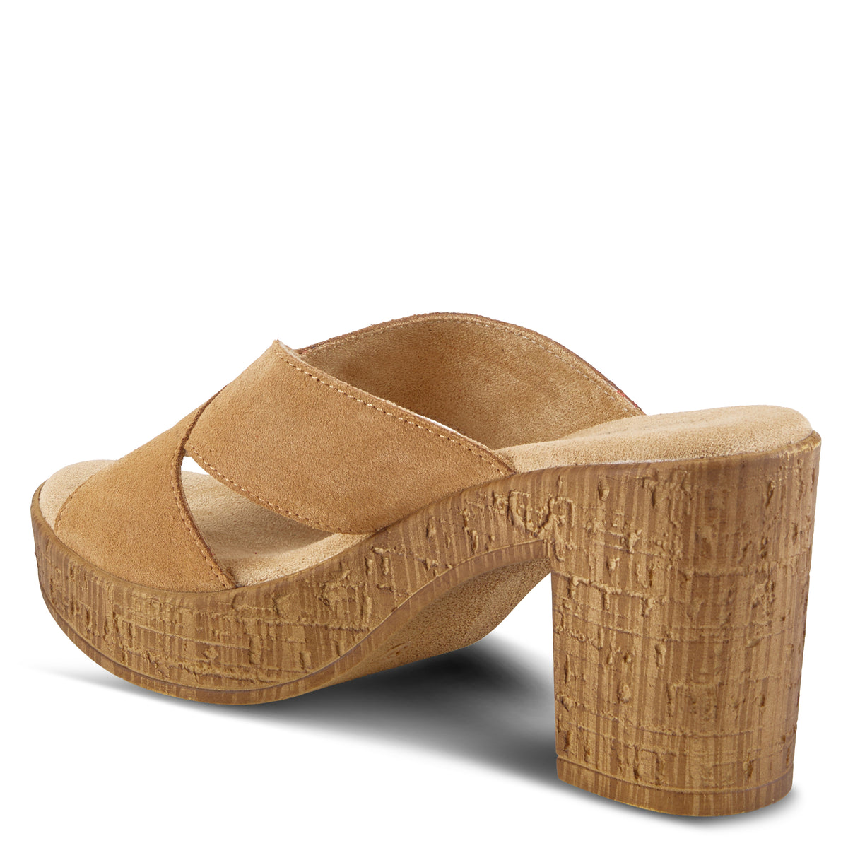 Spring Step SPRING STEP BLANCHAR SANDALS sandal in tan suede with comfortable everyday design