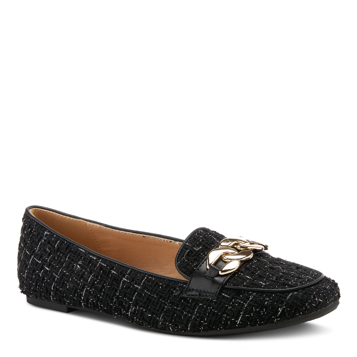 Patrizia PATRIZIA BOUCLE LOAFERS fashion shoe in black with stylish fashion design
