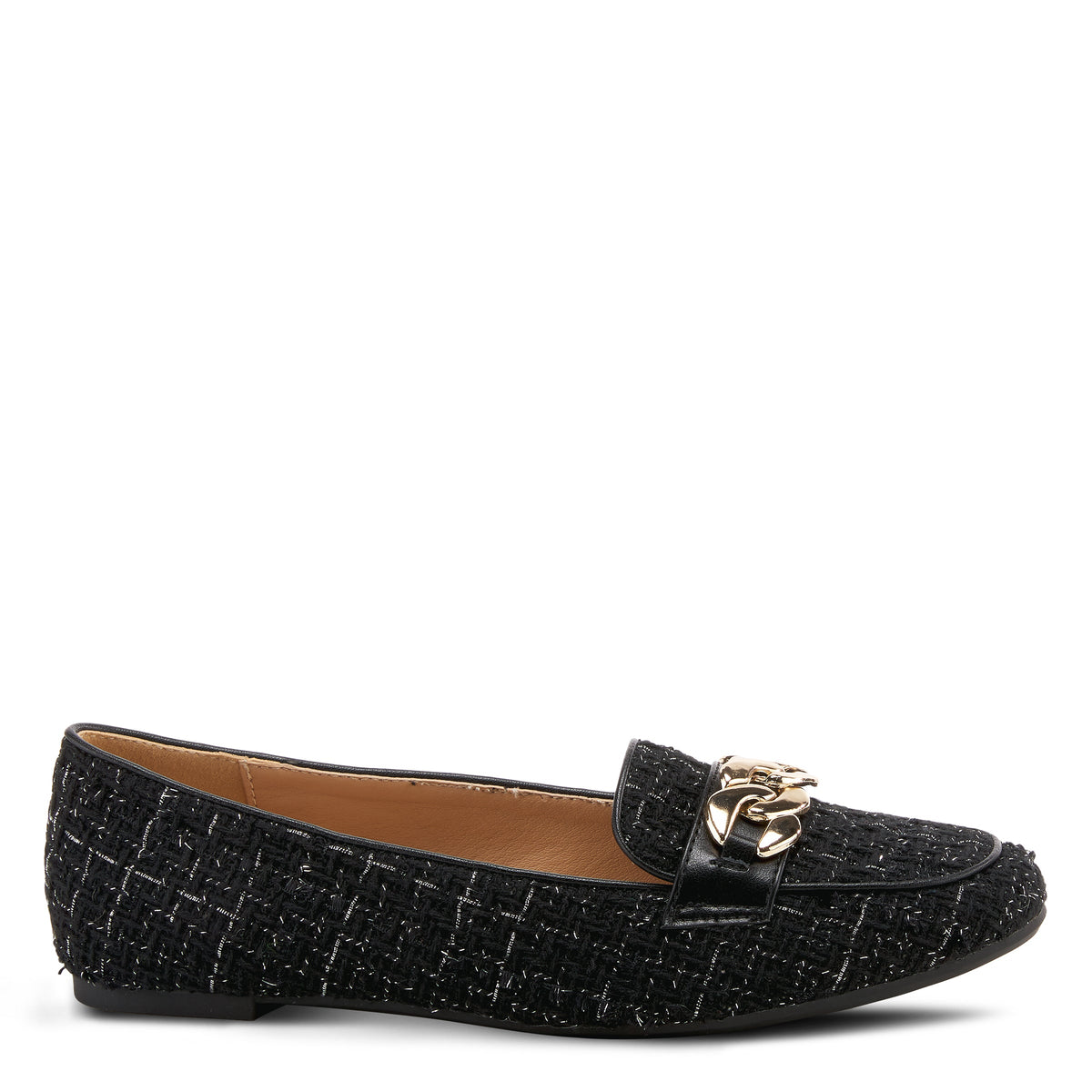 Patrizia PATRIZIA BOUCLE LOAFERS fashion shoe in black with stylish fashion design