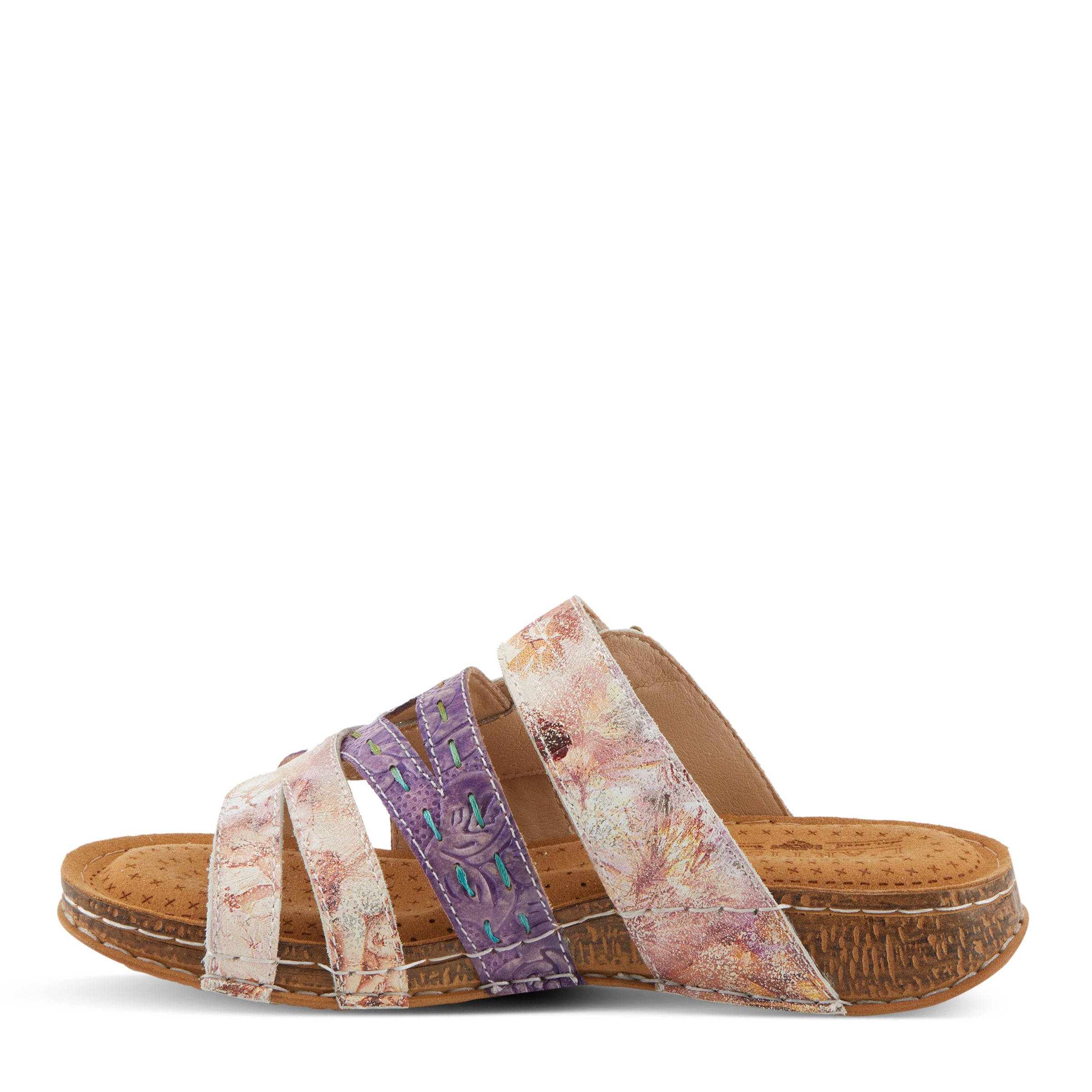 Hand Painted L'artiste Calamityjay Sandals – Spring Step Shoes