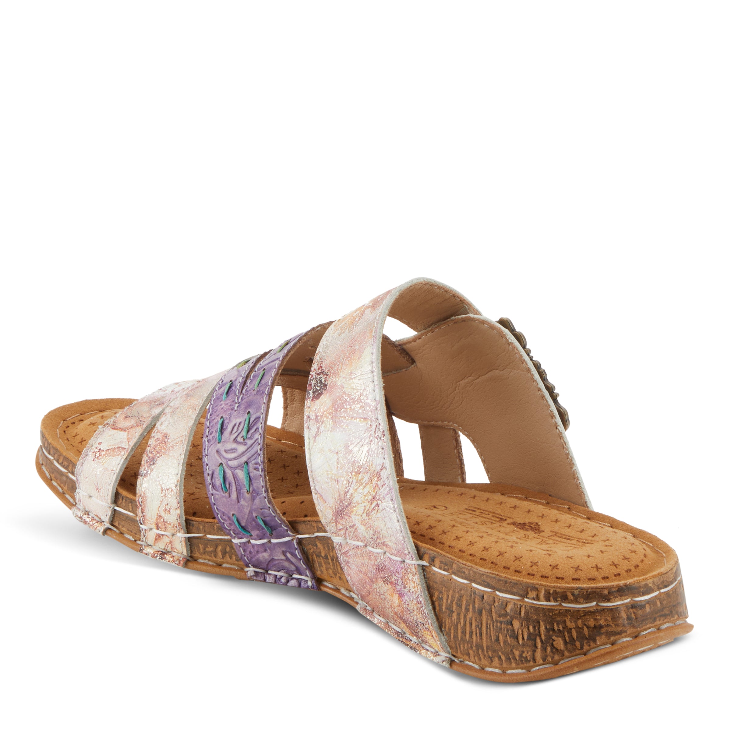 Hand Painted L'artiste Calamityjay Sandals – Spring Step Shoes