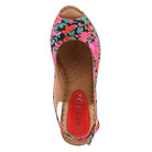 Patrizia PATRIZIA CANDACE-BLOOM SLINGBACK SANDALS sandal in black multi with stylish fashion design