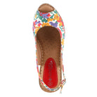 Patrizia PATRIZIA CANDACE-BLOOM SLINGBACK SANDALS sandal in white multi with stylish fashion design