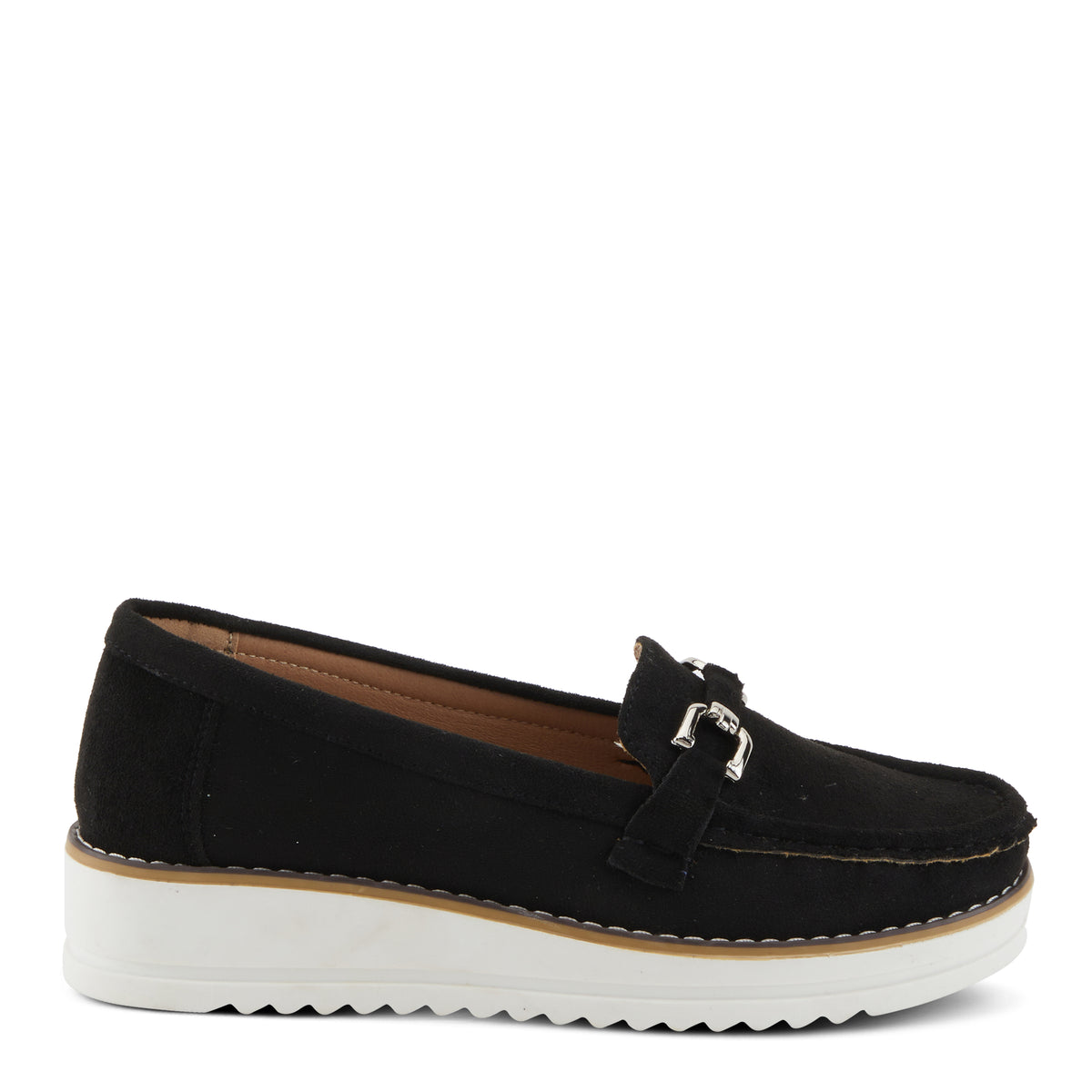 Flexus FLEXUS CANTON SHOES comfort shoe in black with flexible sole