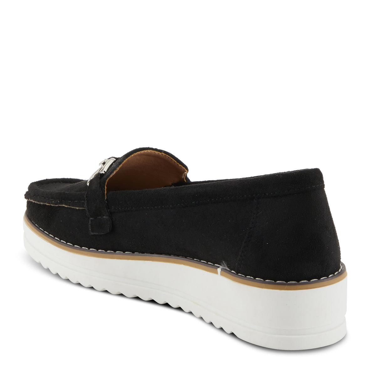 Flexus FLEXUS CANTON SHOES comfort shoe in black with flexible sole
