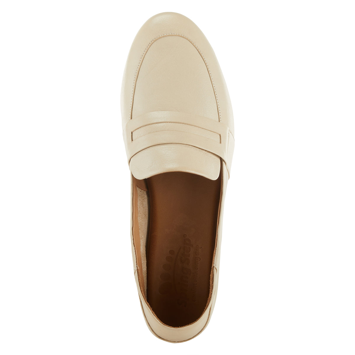 Spring Step SPRING STEP CAPITOLA LOAFER loafer in bone with comfortable everyday design