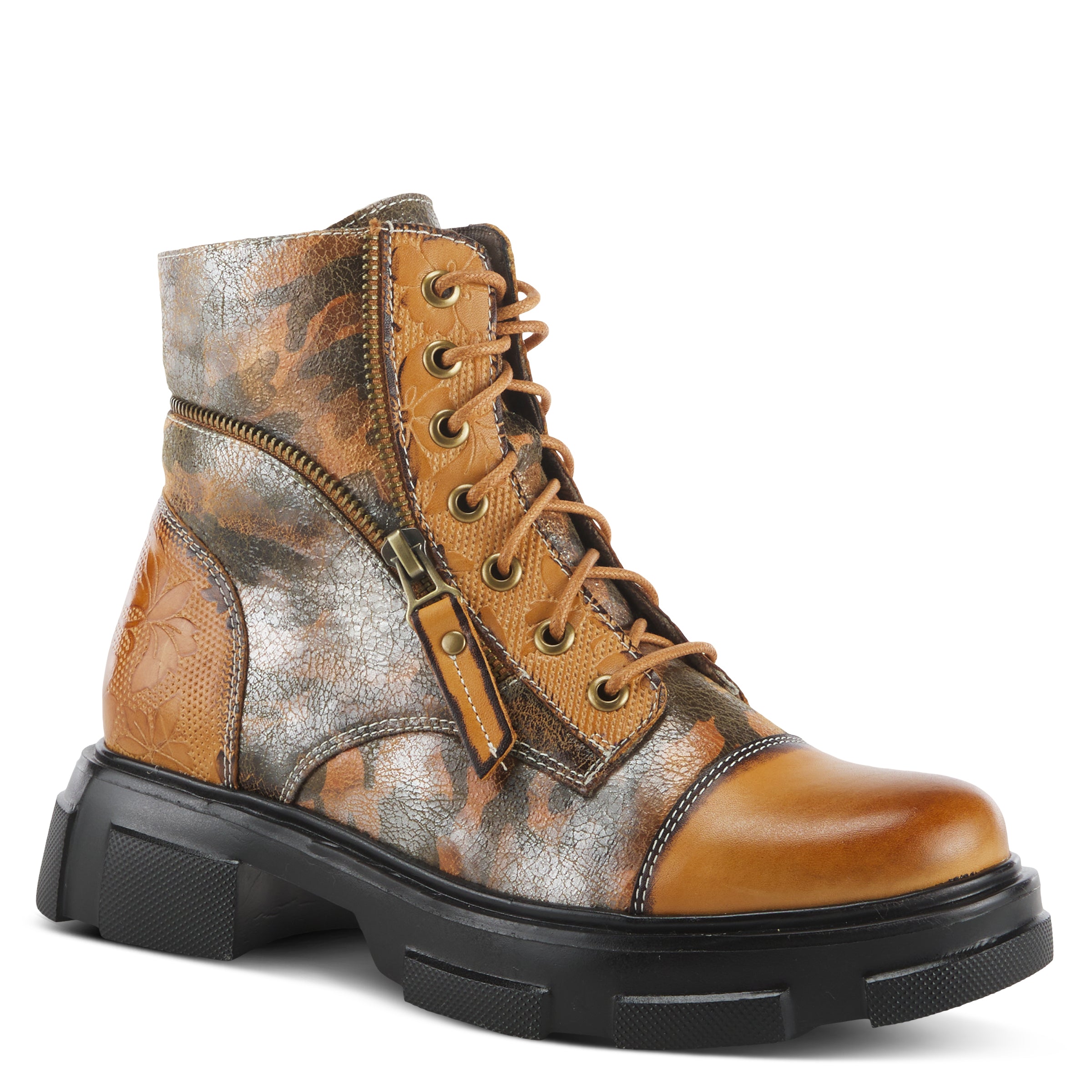 L'artiste Carnelian Bootie: Lug Sole Boot – Spring Step Shoes