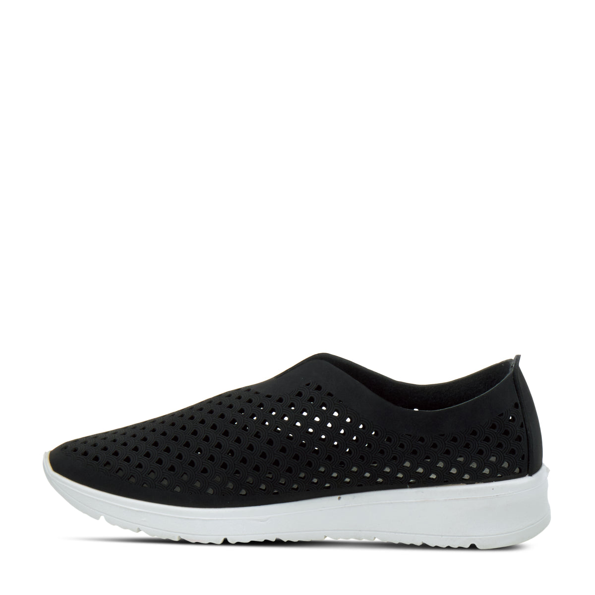 Flexus FLEXUS CENTRICS SLIP-ON SHOE comfort shoe in black with flexible sole