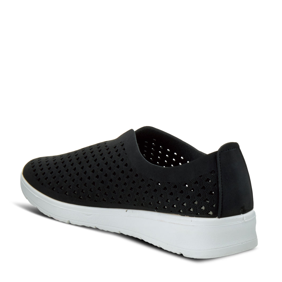 Flexus FLEXUS CENTRICS SLIP-ON SHOE comfort shoe in black with flexible sole