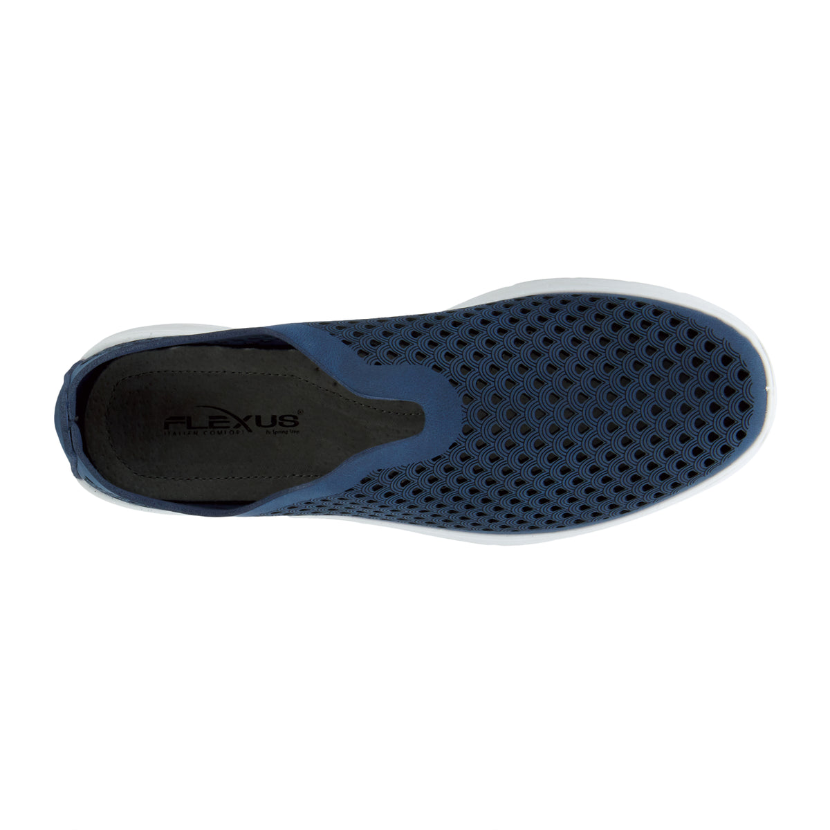 Flexus FLEXUS CENTRICS SLIP-ON SHOE comfort shoe in navy with flexible sole