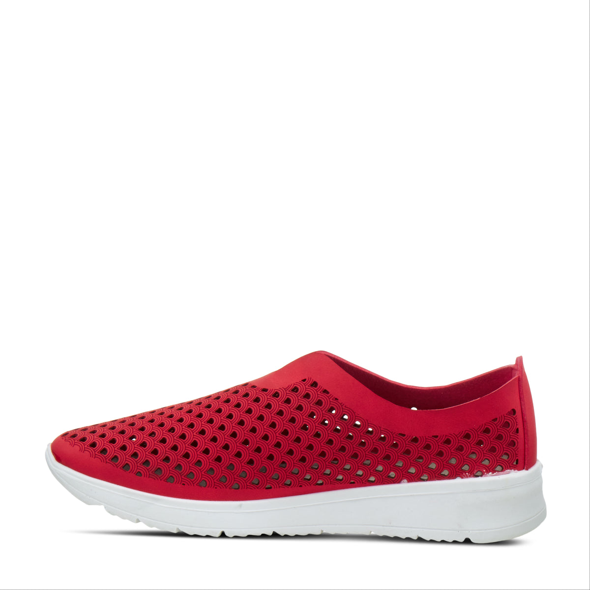 Flexus FLEXUS CENTRICS SLIP-ON SHOE comfort shoe in red with flexible sole