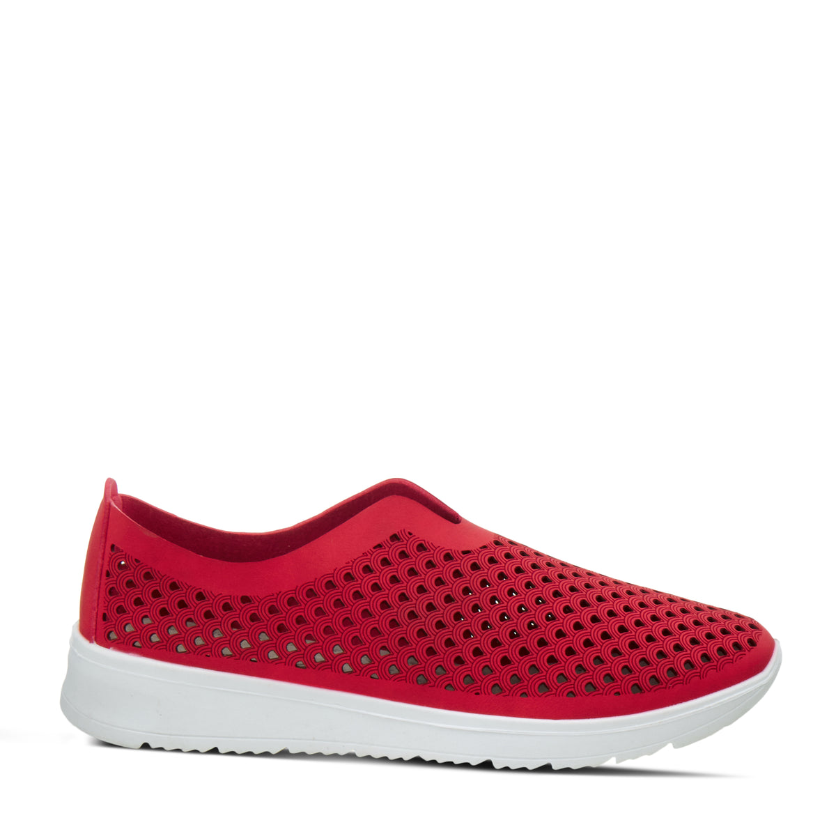 Flexus FLEXUS CENTRICS SLIP-ON SHOE comfort shoe in red with flexible sole
