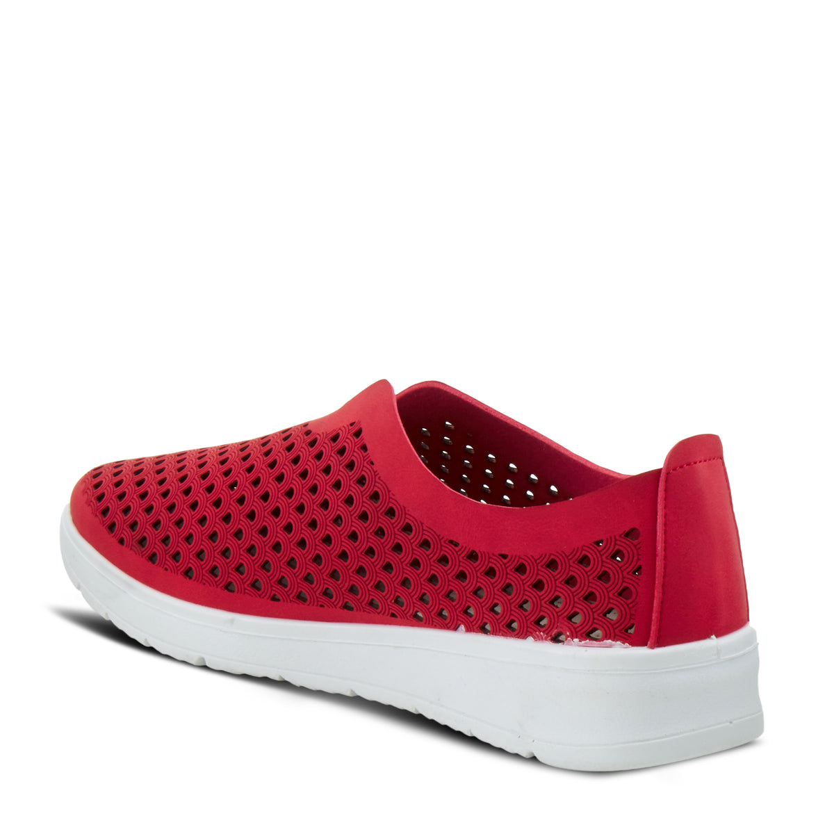 Flexus FLEXUS CENTRICS SLIP-ON SHOE comfort shoe in red with flexible sole