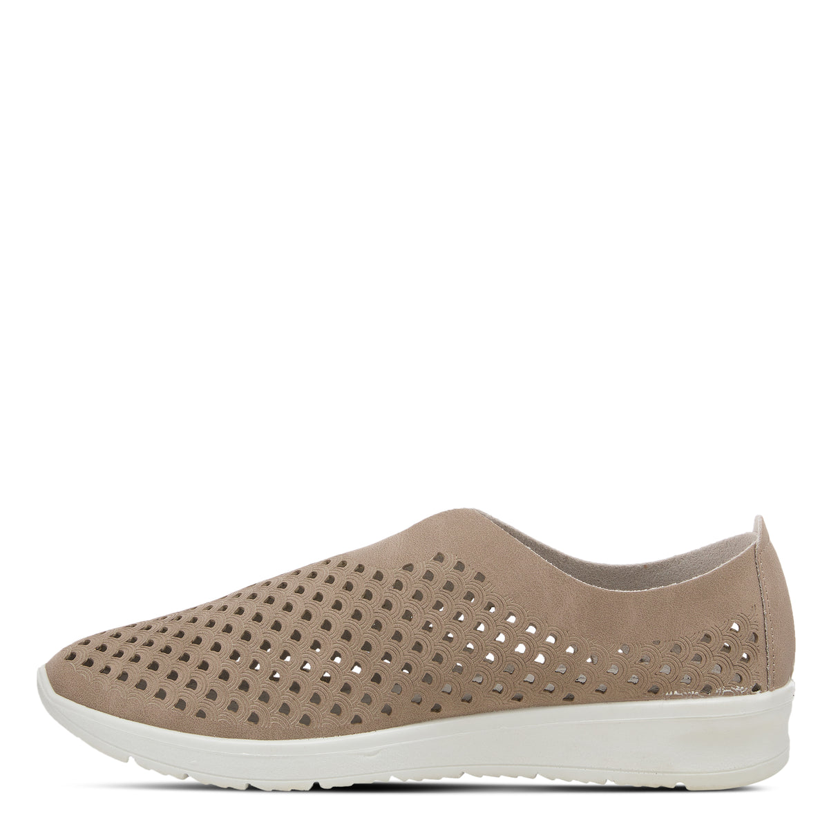 Flexus FLEXUS CENTRICS SLIP-ON SHOE comfort shoe in taupe with flexible sole
