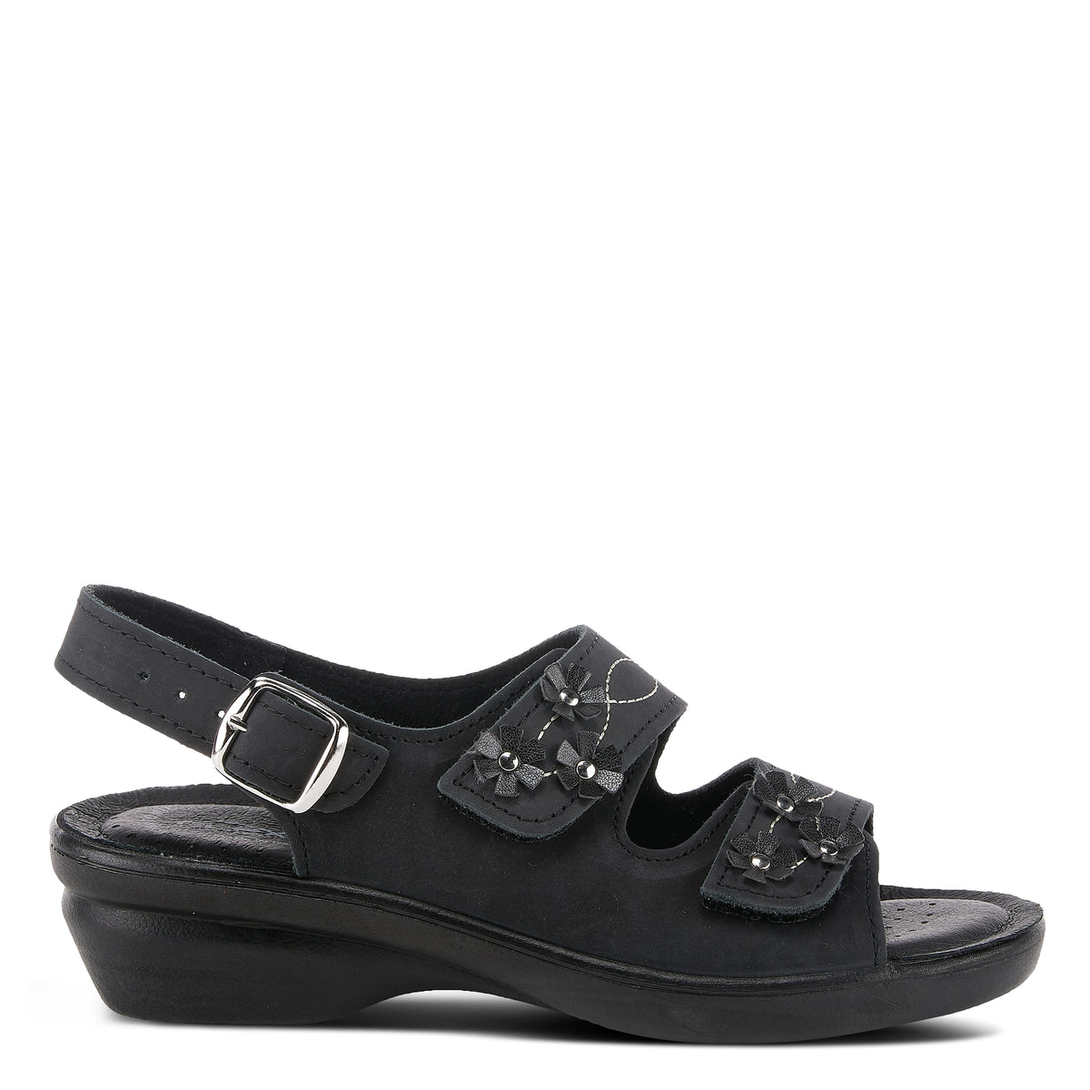 Flexus FLEXUS CERI SANDAL sandal in black with flexible sole
