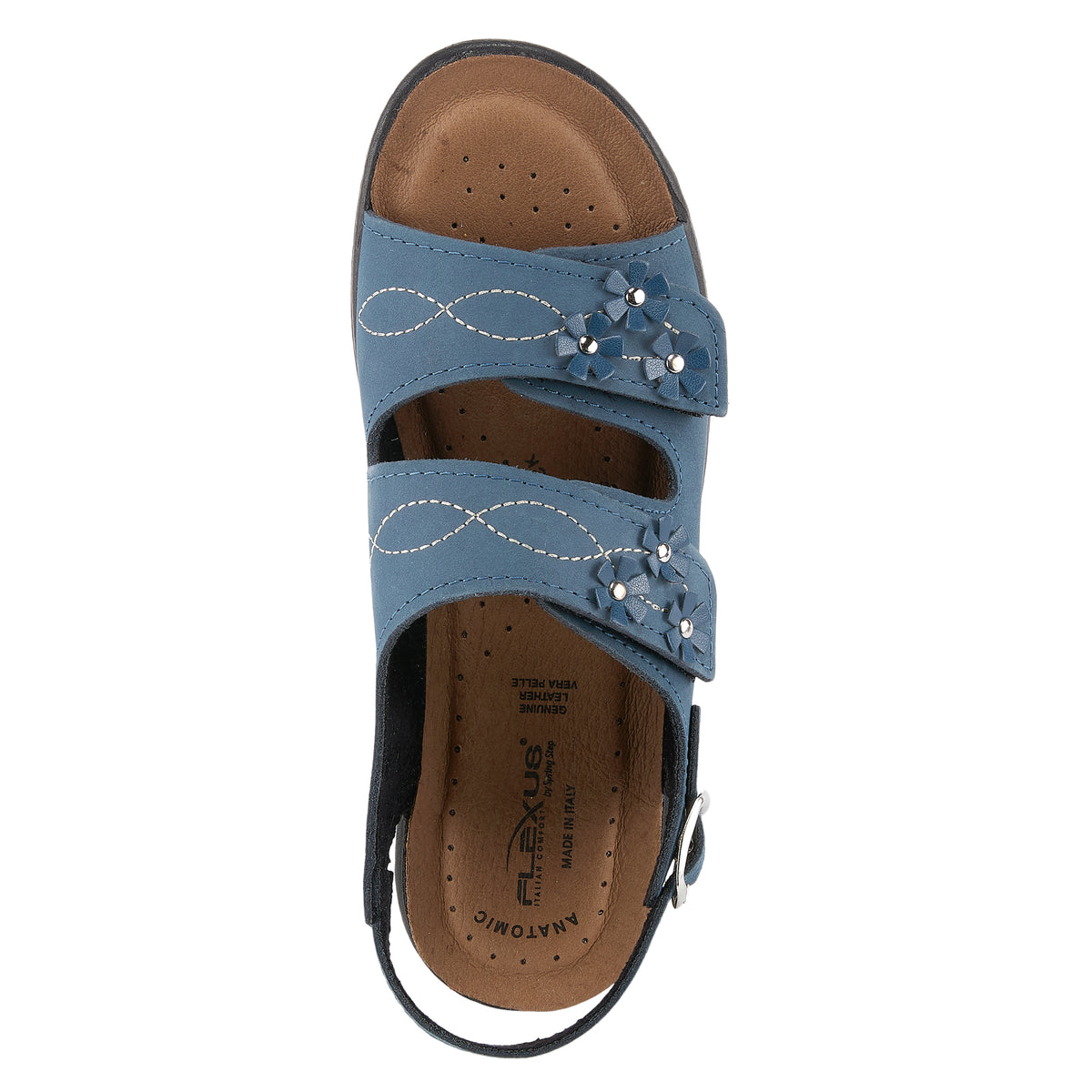 Flexus FLEXUS CERI SANDAL sandal in blue with flexible sole