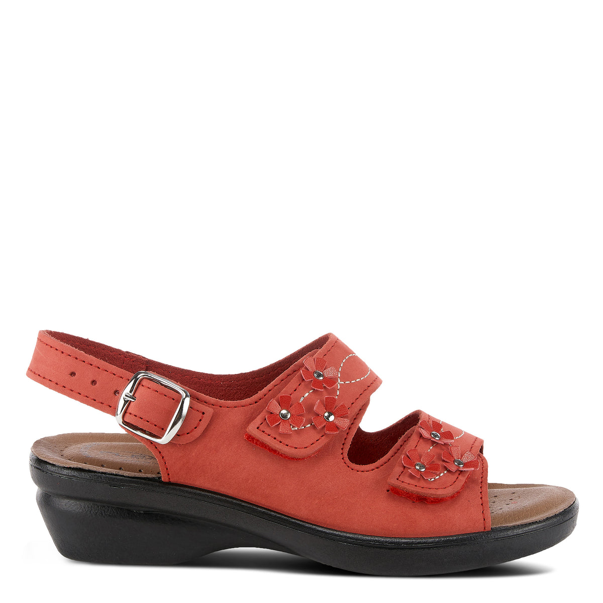 Flexus FLEXUS CERI SANDAL sandal in red with flexible sole