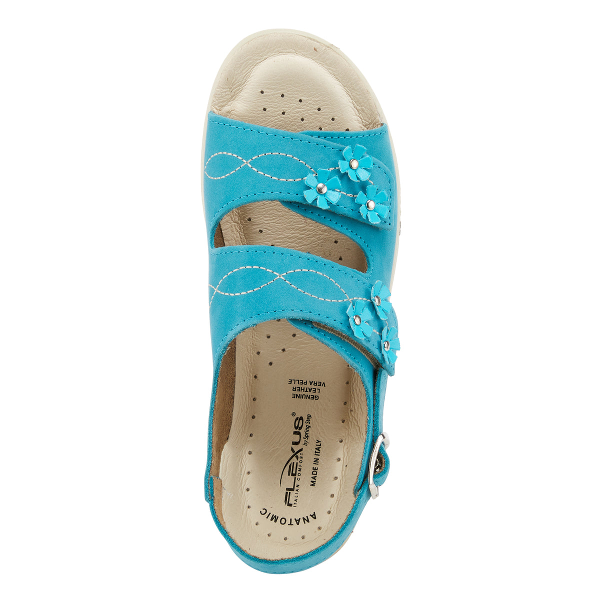 Flexus FLEXUS CERI SANDAL sandal in turquoise with flexible sole