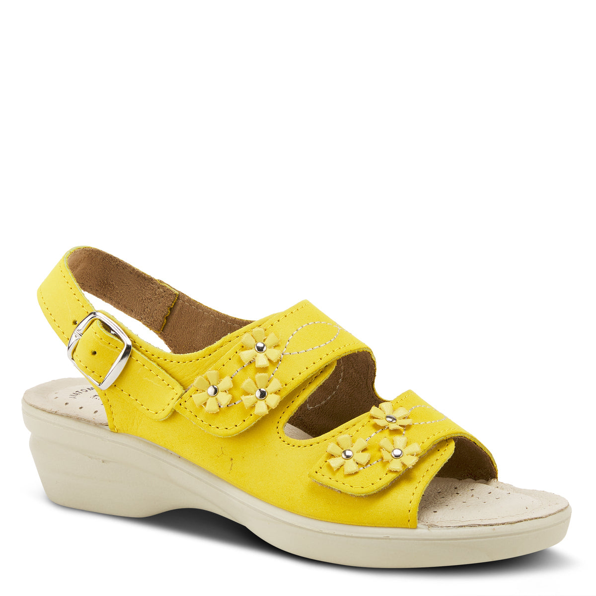 Flexus FLEXUS CERI SANDAL sandal in yellow with flexible sole