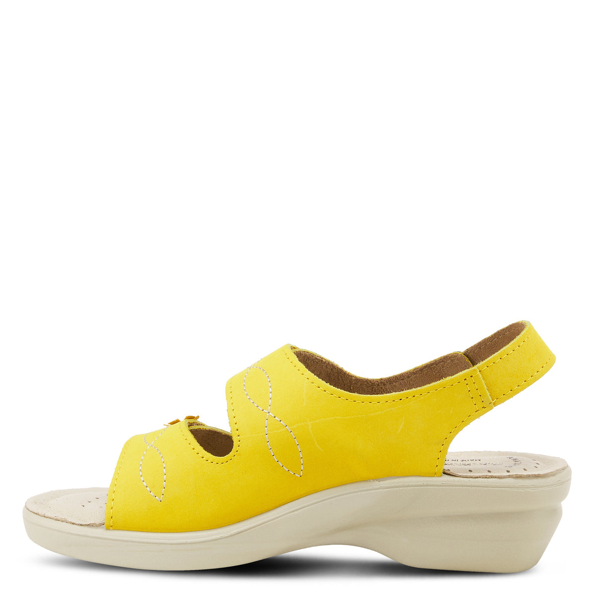 Flexus FLEXUS CERI SANDAL sandal in yellow with flexible sole
