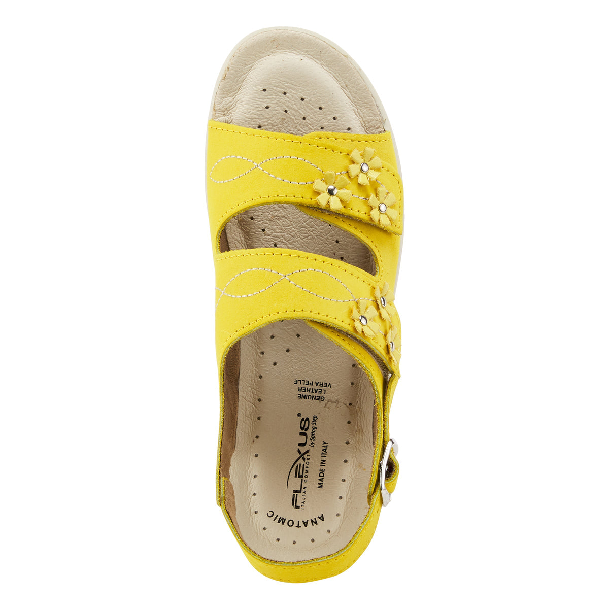 Flexus FLEXUS CERI SANDAL sandal in yellow with flexible sole