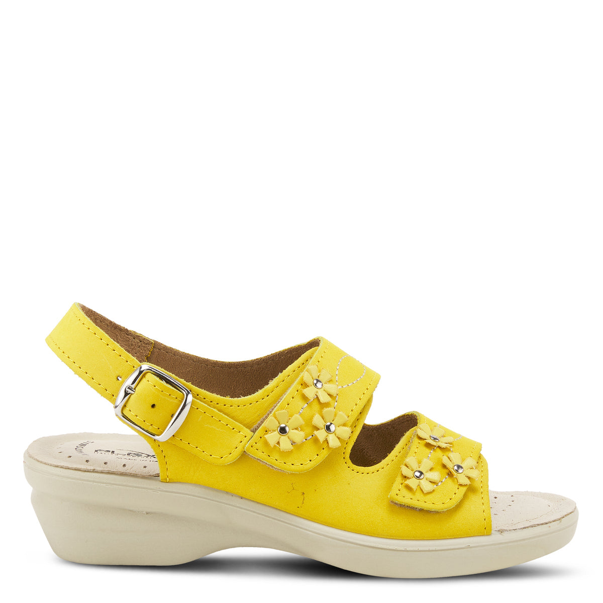 Flexus FLEXUS CERI SANDAL sandal in yellow with flexible sole