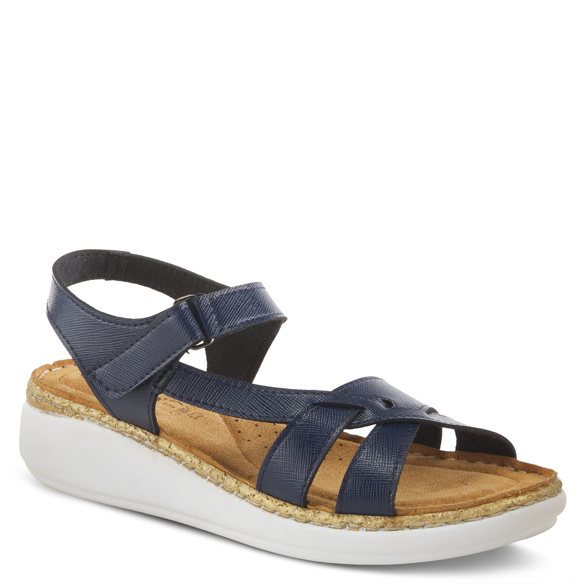 Flexus FLEXUS CHAMBRIA SANDAL sandal in navy with flexible sole
