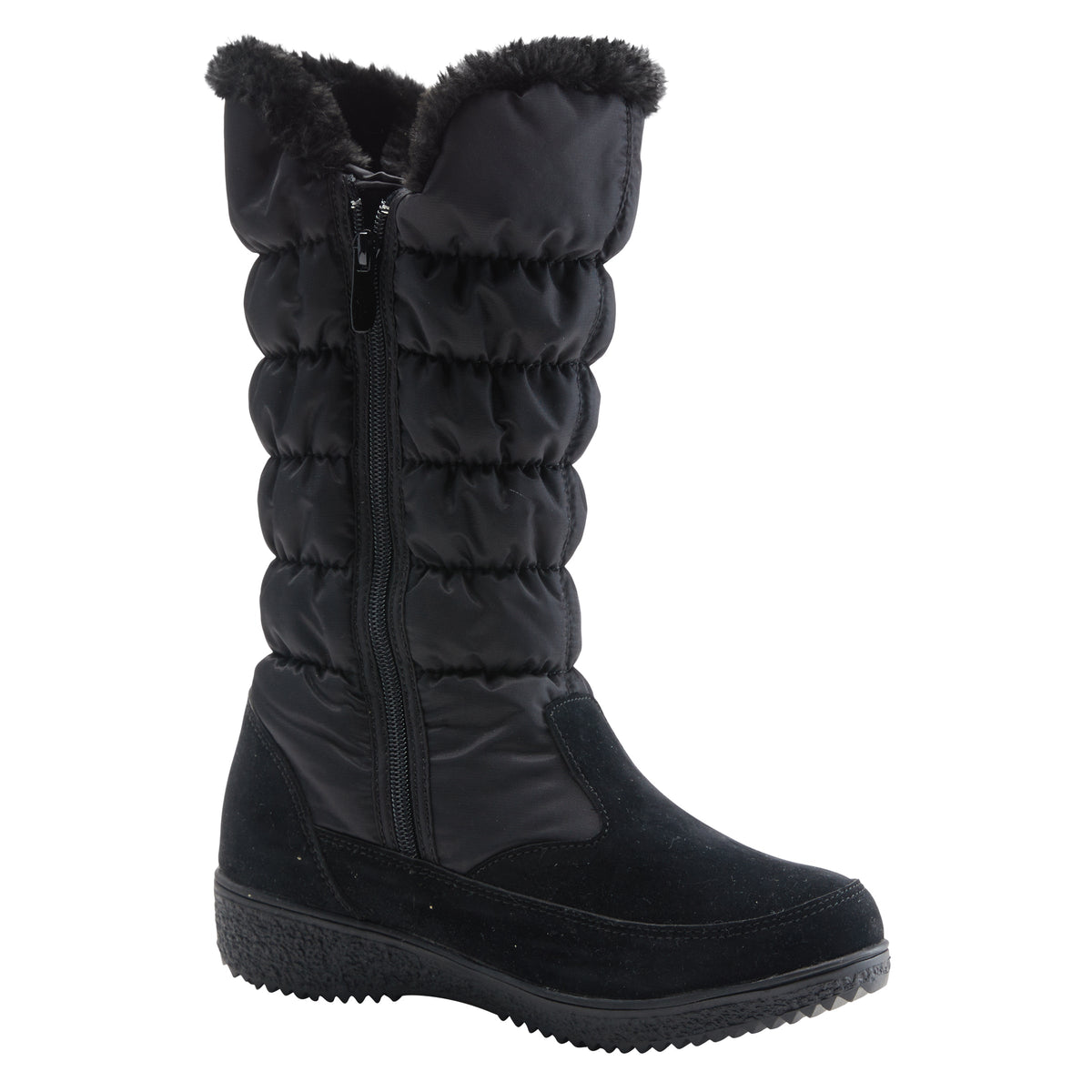 Flexus FLEXUS CITYWALK TALL WATERPROOF BOOT boot in black with flexible sole