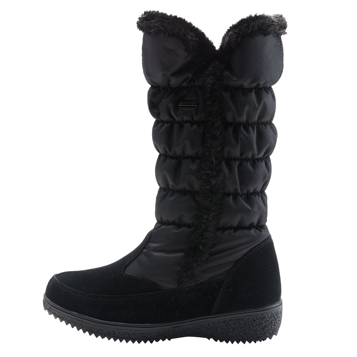 Flexus FLEXUS CITYWALK TALL WATERPROOF BOOT boot in black with flexible sole