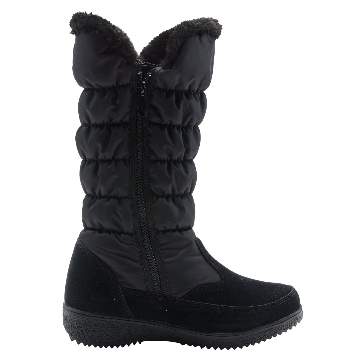 Flexus FLEXUS CITYWALK TALL WATERPROOF BOOT boot in black with flexible sole