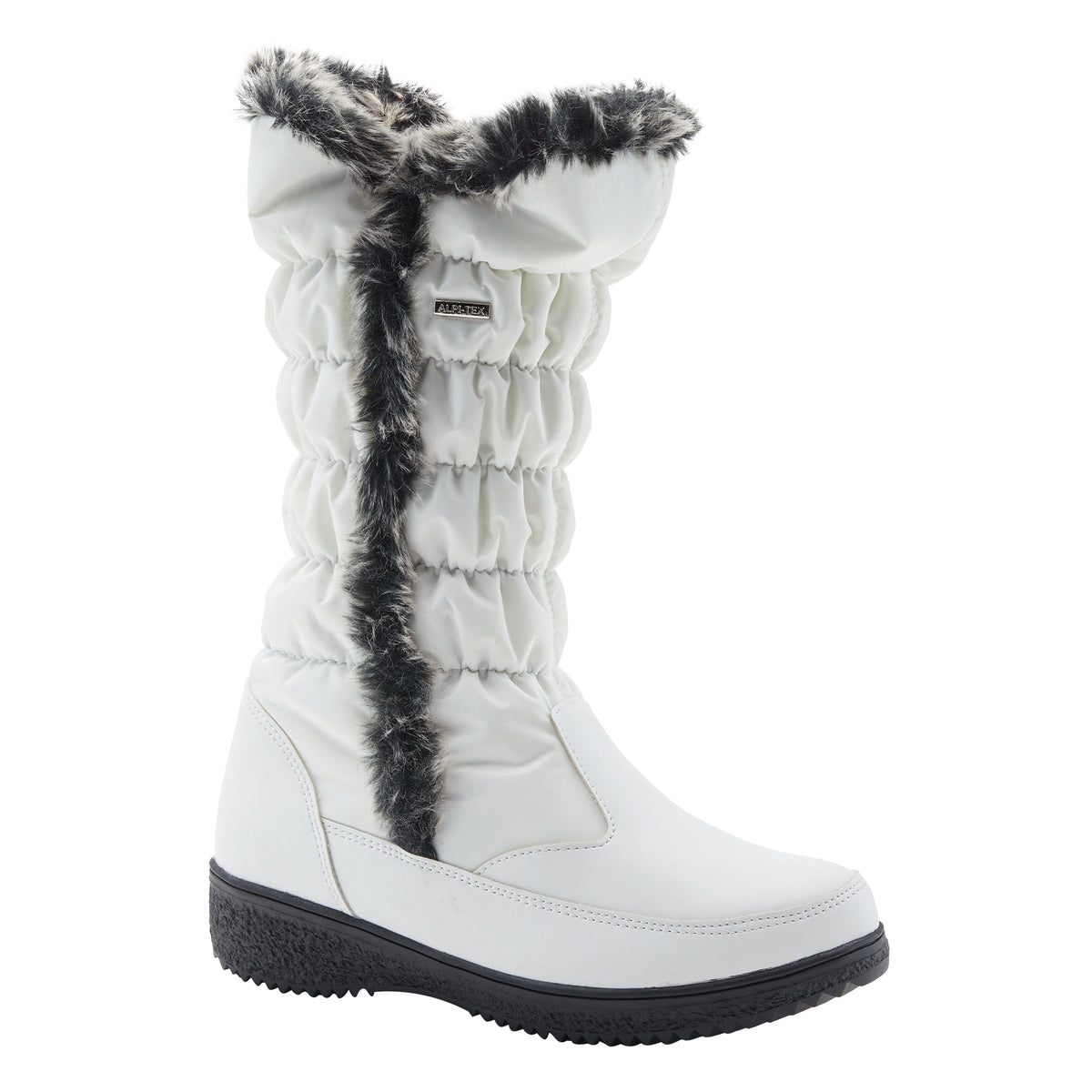 Flexus FLEXUS CITYWALK TALL WATERPROOF BOOT boot in white with flexible sole