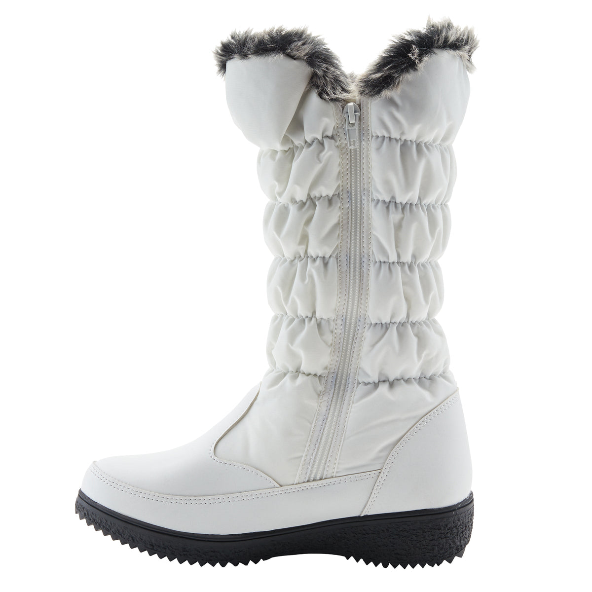 Flexus FLEXUS CITYWALK TALL WATERPROOF BOOT boot in white with flexible sole