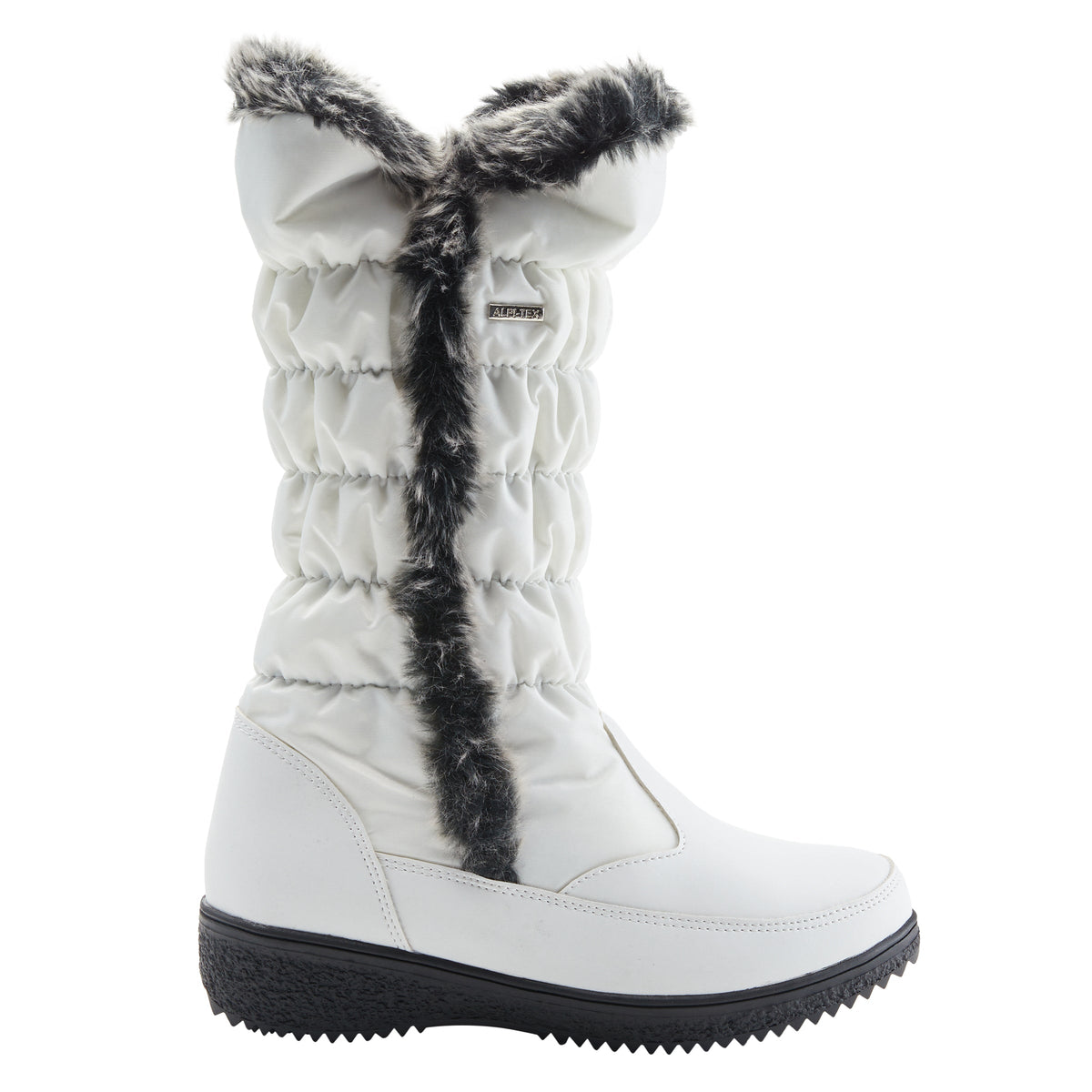 Flexus FLEXUS CITYWALK TALL WATERPROOF BOOT boot in white with flexible sole