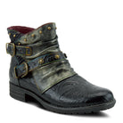 L'Artiste L'Artiste CLAUDINE Boots boot in brown with handcrafted leather design