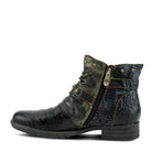 L'Artiste L'Artiste CLAUDINE Boots boot in black with handcrafted leather design
