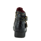 L'Artiste L'Artiste CLAUDINE Boots boot in black with handcrafted leather design