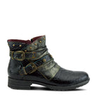 L'Artiste L'Artiste CLAUDINE Boots boot in black with handcrafted leather design