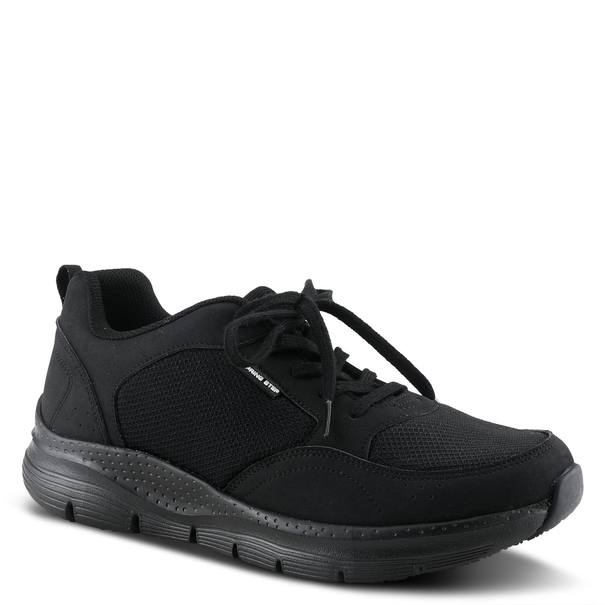 Spring Step Professional SPRING STEP PROFESSIONAL CLIVE MEN'S LACE-UP SHOES work shoe in black with comfortable work design