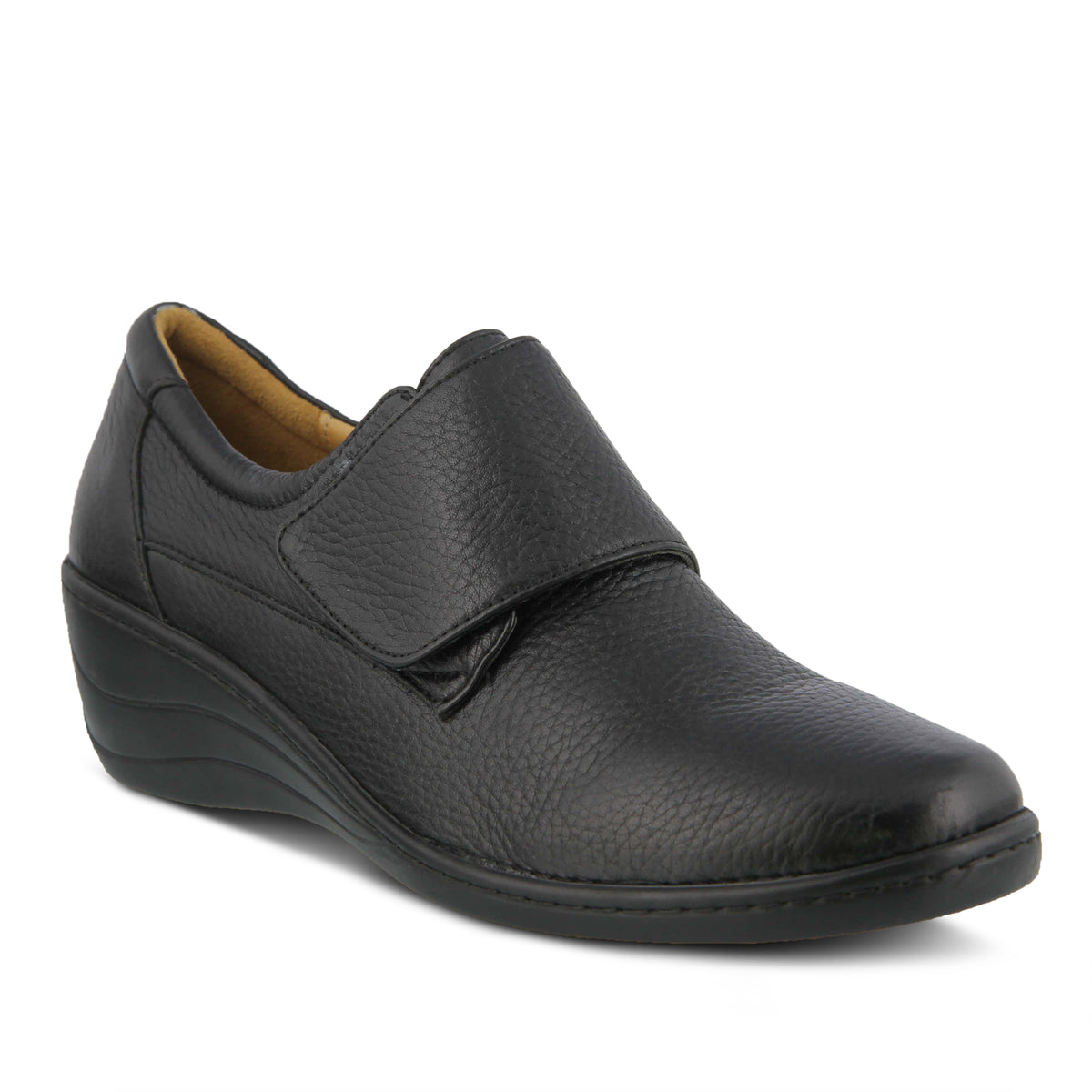 Spring Step SPRING STEP CORVO SHOES shoe in black patent with comfortable everyday design