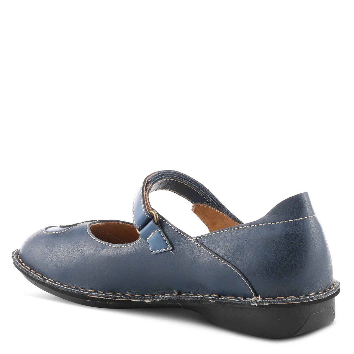 Spring Step Spring Step COSMIC Shoes shoe in blue with comfortable everyday design